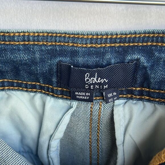 Boden Barrel Leg jeans US 12 Cropped - Picture 5 of 8